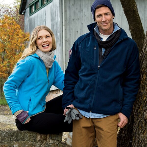 UltraClub Ladies’ Micro-Fleece Full-Zip Jacket Thumbnail