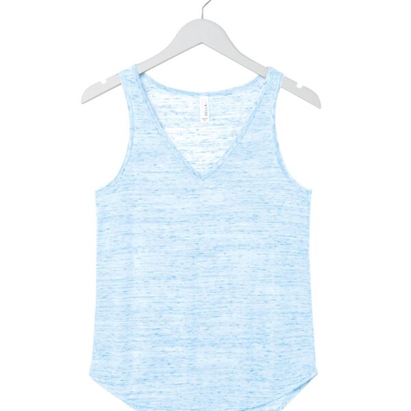 +CANVAS Ladies' Flowy V-Neck Tank Thumbnail